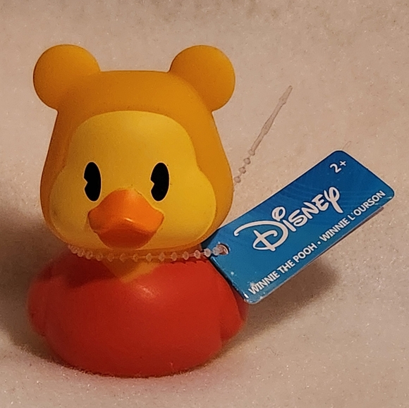 Winnie The Pooh 3" Duckalooz Rubber Duck Disney - Picture 2 of 3